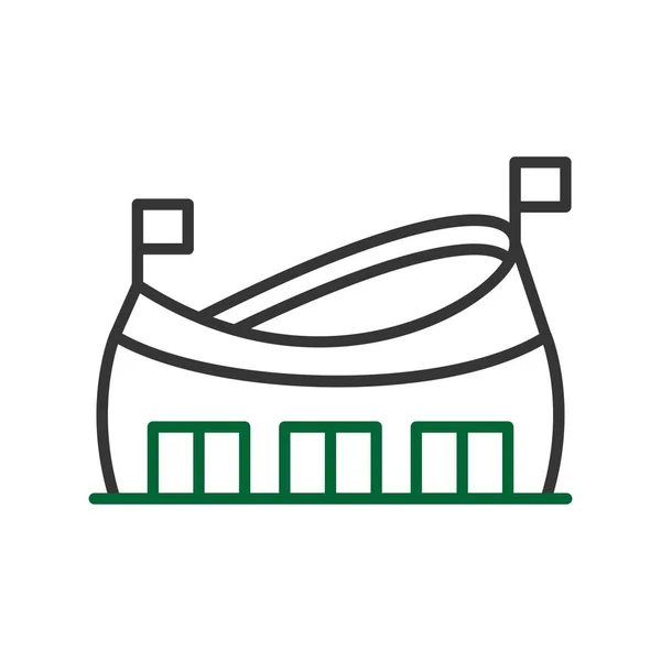 Stadium Creative Icons Desig — Stok Vektör