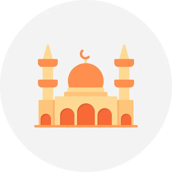 Mosque Creative Icons Desig — Wektor stockowy