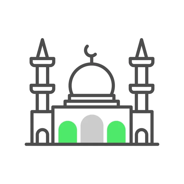 Mosque Creative Icons Desig — Image vectorielle