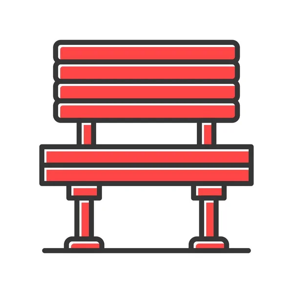 Bench Creative Icons Desig — Stock vektor