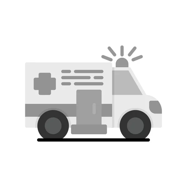 การออกแบบไอคอนสร างสรรค ของรถพยาบาล — ภาพเวกเตอร์สต็อก