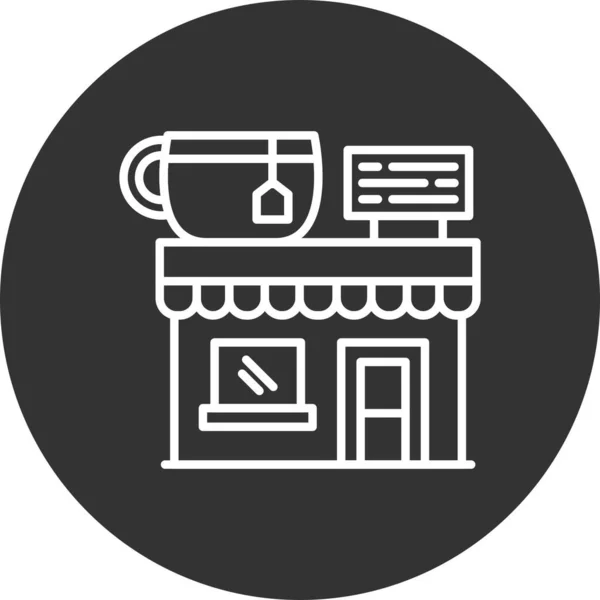 Cafe Creative Icons Desig — Stockový vektor