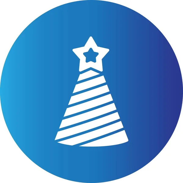 Party Hat Creative Icons Desig — Image vectorielle