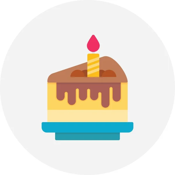 Cake Creative Icons Desig — Stock Vector