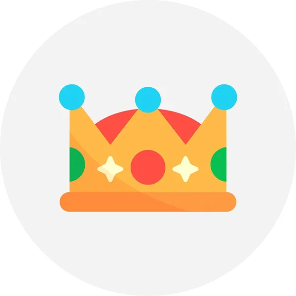 Crown Creative Icons Desig — Stockvektor