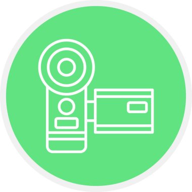  Video Camera Creative Icons Desig