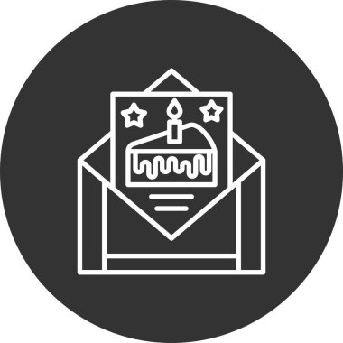 Birthday Card Creative Icons Desig