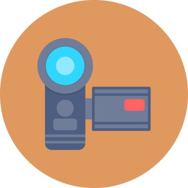  Video Camera Creative Icons Desig