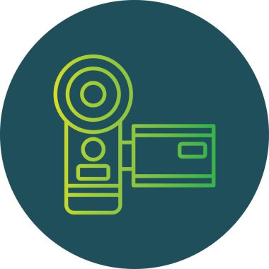  Video Camera Creative Icons Desig