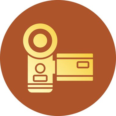  Video Camera Creative Icons Desig