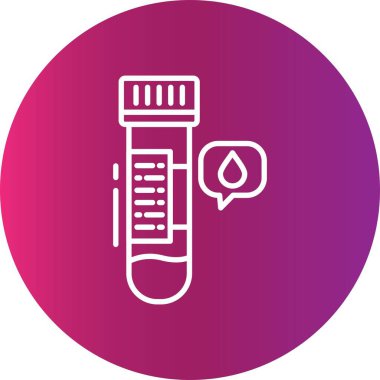 Blood Sample Creative Icons Desig