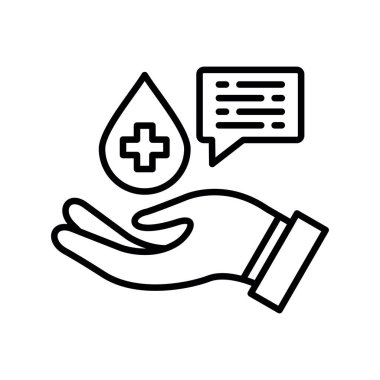 Blood Donation Creative Icons Desig