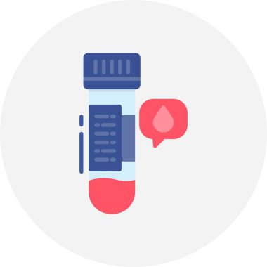 Blood Sample Creative Icons Desig
