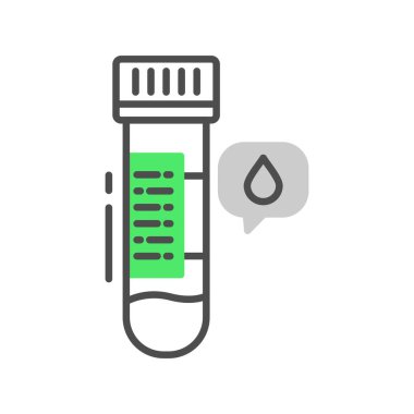 Blood Sample Creative Icons Desig