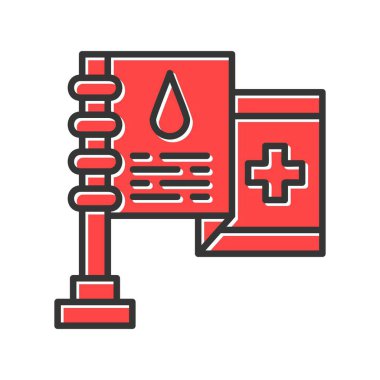 Blood Donor Creative Icons Desig