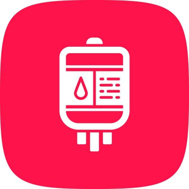 Blood Bag Creative Icons Desig