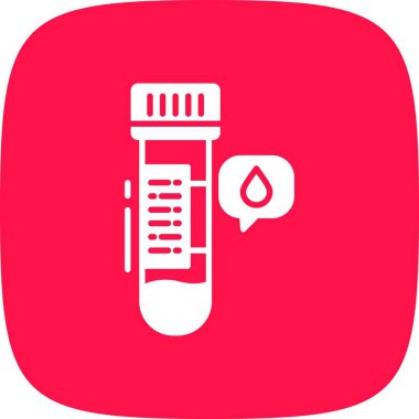 Blood Sample Creative Icons Desig
