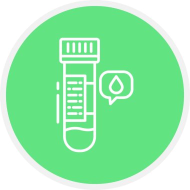 Blood Sample Creative Icons Desig