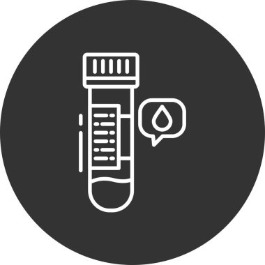 Blood Sample Creative Icons Desig