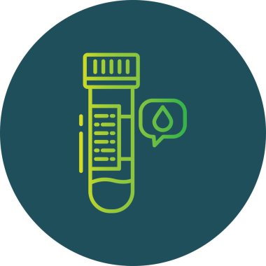 Blood Sample Creative Icons Desig