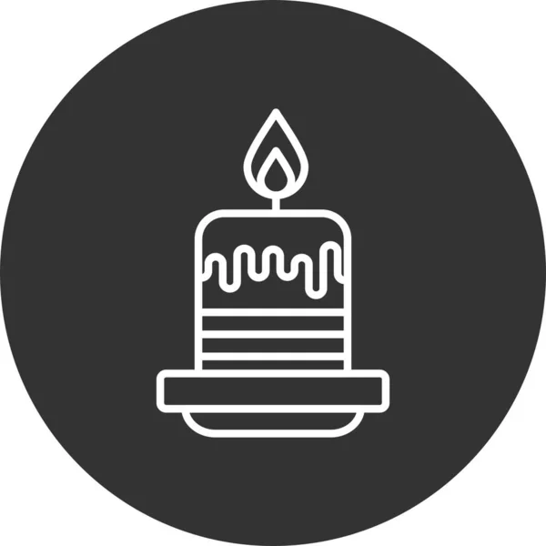Candle Creative Icons Desig — стоковый вектор
