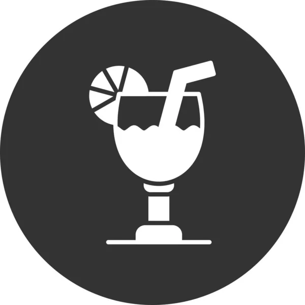 Cocktail Kreativa Ikoner Desig — Stock vektor