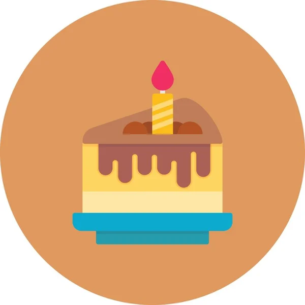 Cake Creative Icons Desig — Stock Vector