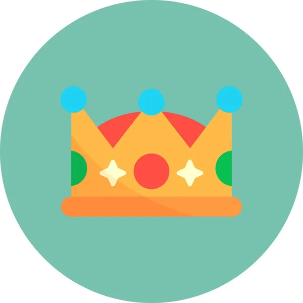Crown Creative Icons Desig — Vettoriale Stock
