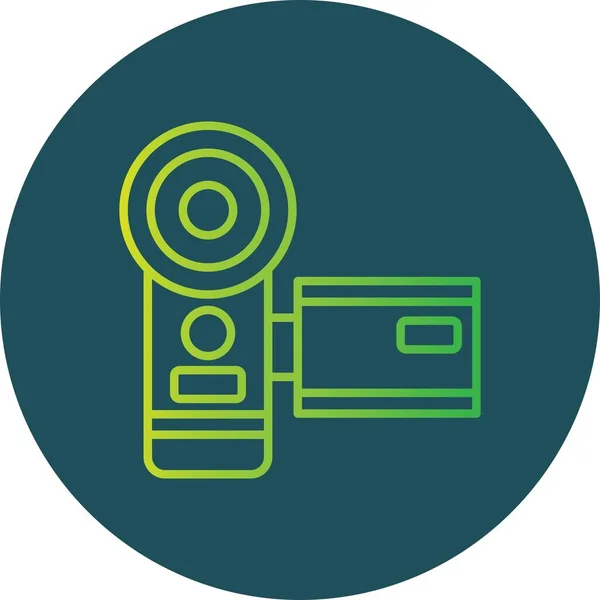 Video Camera Creative Icons Desig — Stock Vector