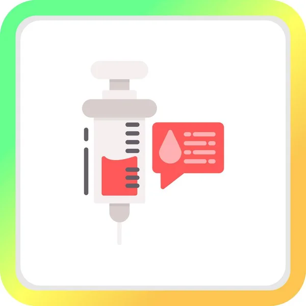 Syringe Creative Icons Desig — Vector de stock