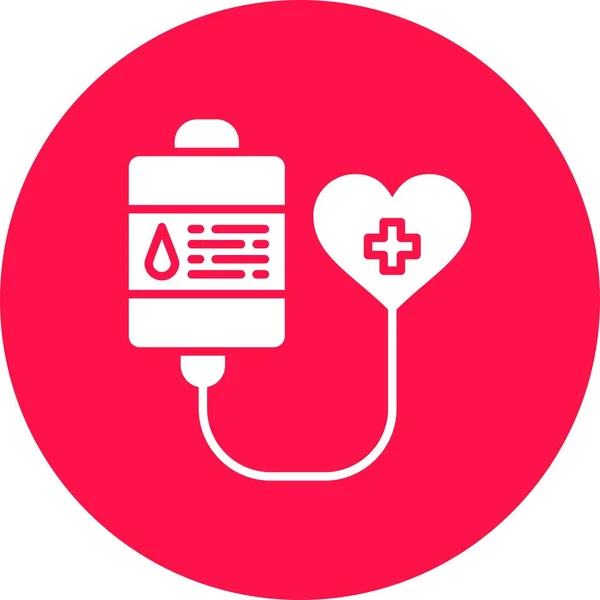 Blood Donation Creative Icons Desig — Wektor stockowy