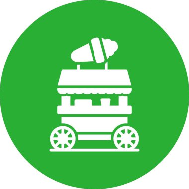 Dondurma Dükkanı Yaratıcı Simgeler Tasarımı