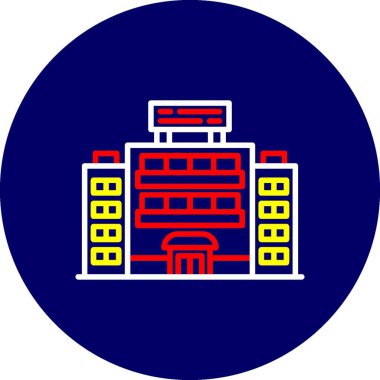 Otel Yaratıcı Simgeleri Tasarımı