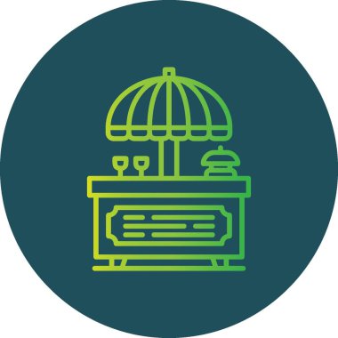 Resepsiyon Yaratıcı Simgeler Tasarımı