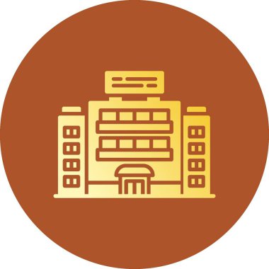 Otel Yaratıcı Simgeleri Tasarımı