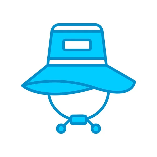 Sun Hat Creative Icons Desig — Stock Vector