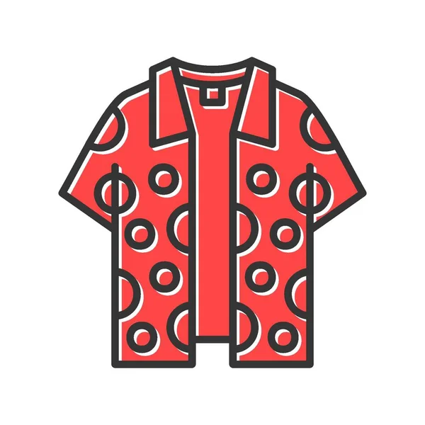 Shirt Creative Icons Desig — Vettoriale Stock