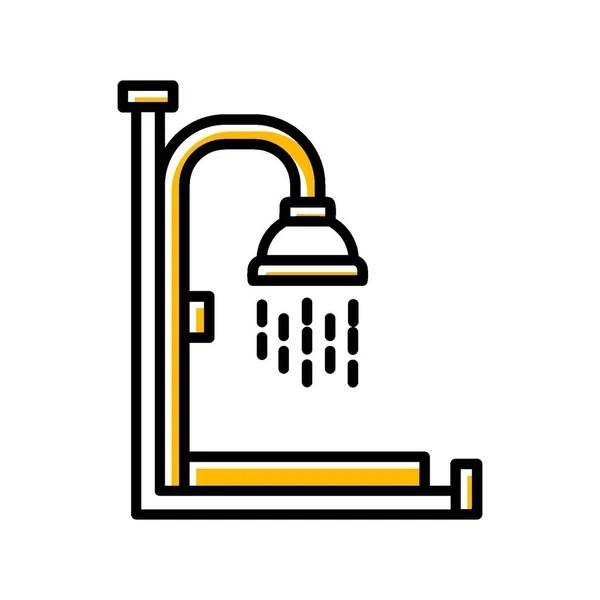 Shower Creative Icons Desig — Image vectorielle