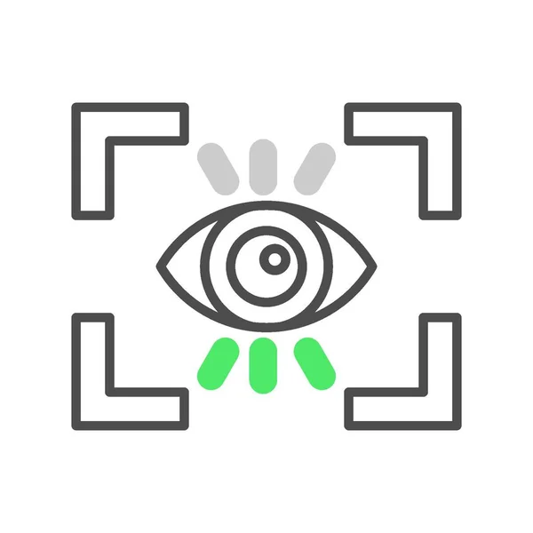 การออกแบบไอคอนสร างสรรค ของ Eye — ภาพเวกเตอร์สต็อก