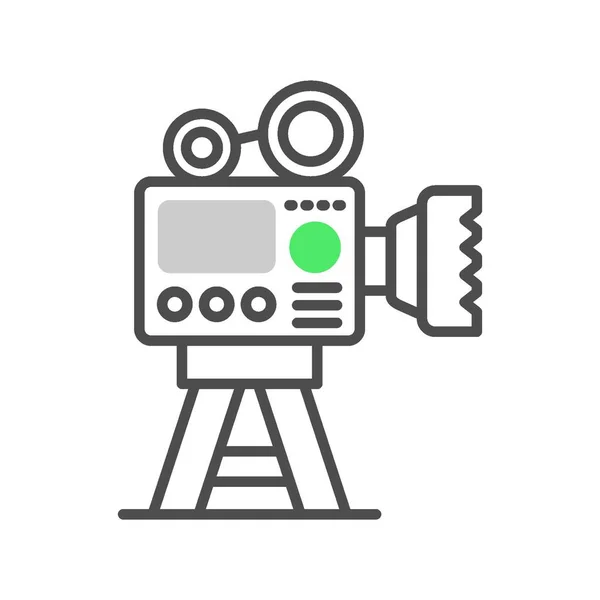 Video Camera Creative Icons Desig — Vector de stock
