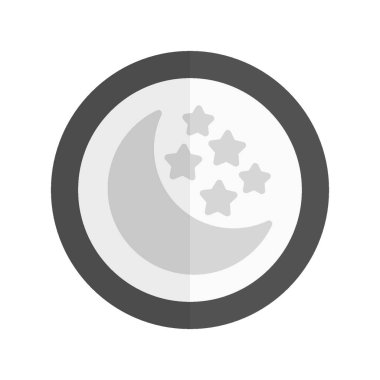 Gece Yaratıcı Simgeler Tasarımı