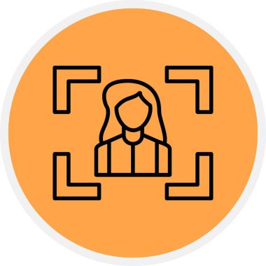 Portre Yaratıcı Simgeler Tasarımı