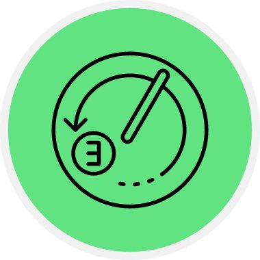 Zamanlayıcı Yaratıcı Simgeler Tasarımı