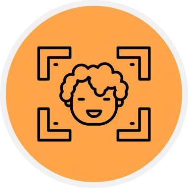  Yüz Tespiti Yaratıcı Simgeler Tasarımı