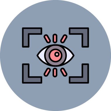 Göz Yaratıcı Simgeler Tasarımı