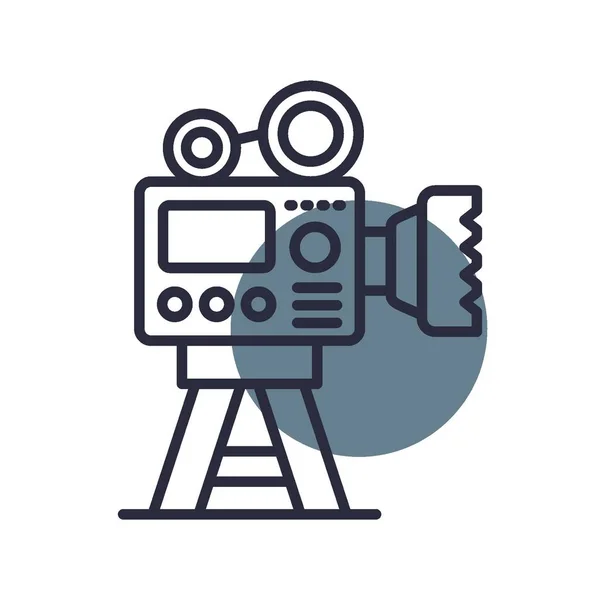 Videokamera Creative Icons Desig — Stock vektor