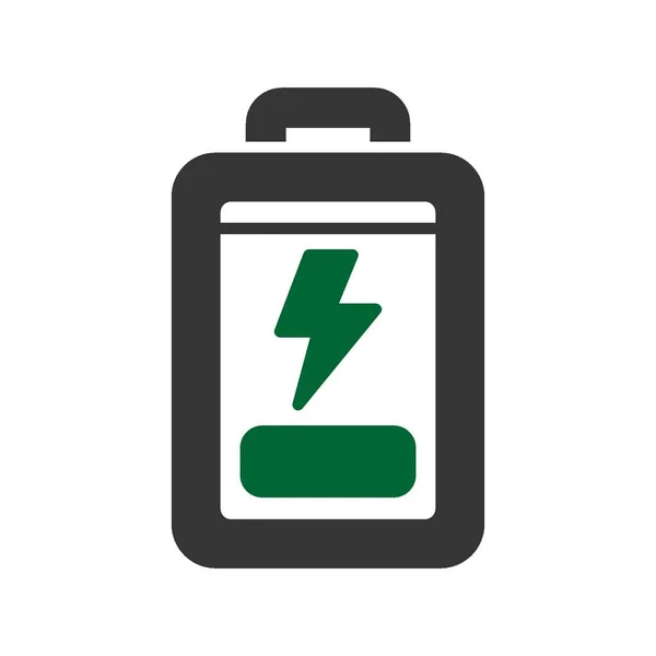 低电池创意图标的设计 — 图库矢量图片