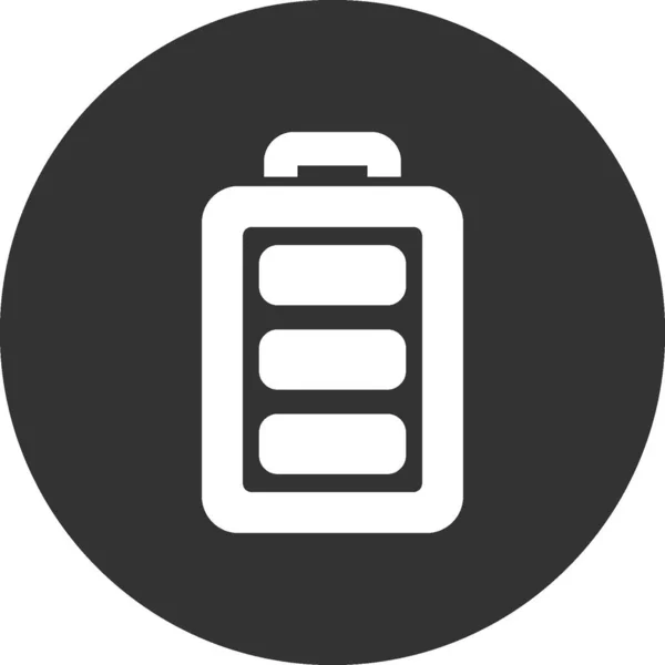 Full Battery Creative Icons Desig — Stock Vector