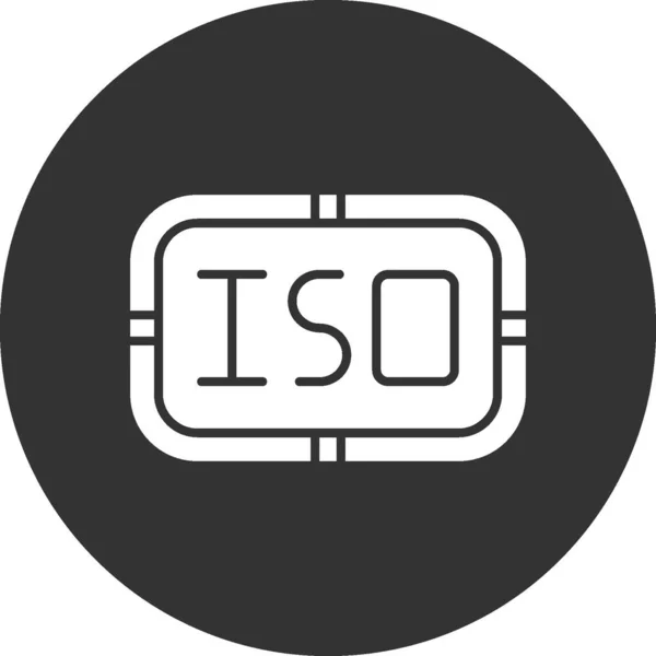 Iso Creative Icons Desig — Stockový vektor