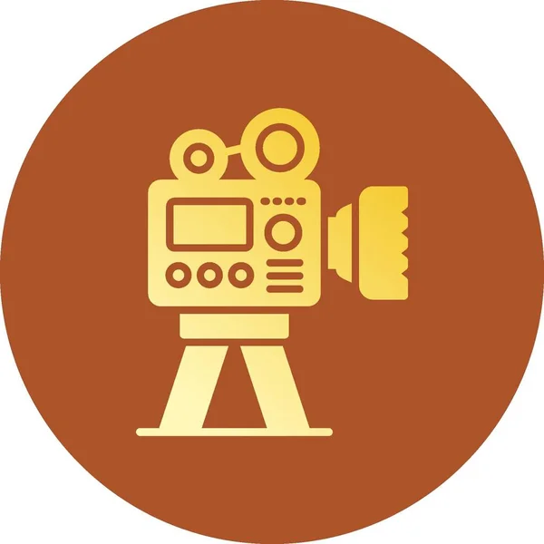 Video Camera Creative Icons Desig — Archivo Imágenes Vectoriales